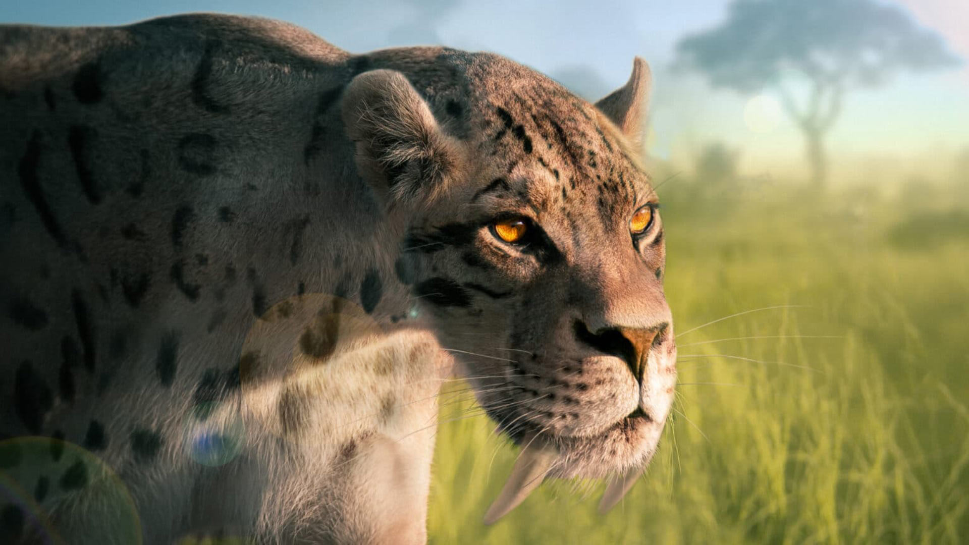 Smilodon-fatalis Cuando la Tierra aún temblaba: crónicas de los gigantes que caminaron junto a nosotros