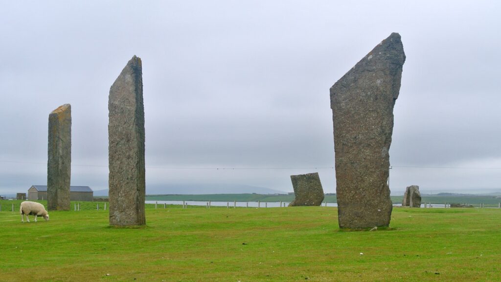 círculos de piedra neolíticos en las islas escocesas de Orkney