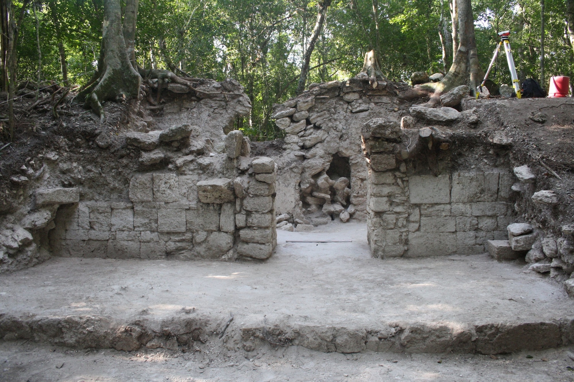 Naachtun, Guatemala, structure 60-5. © Projet Naachtun/Philippe Nondédéo