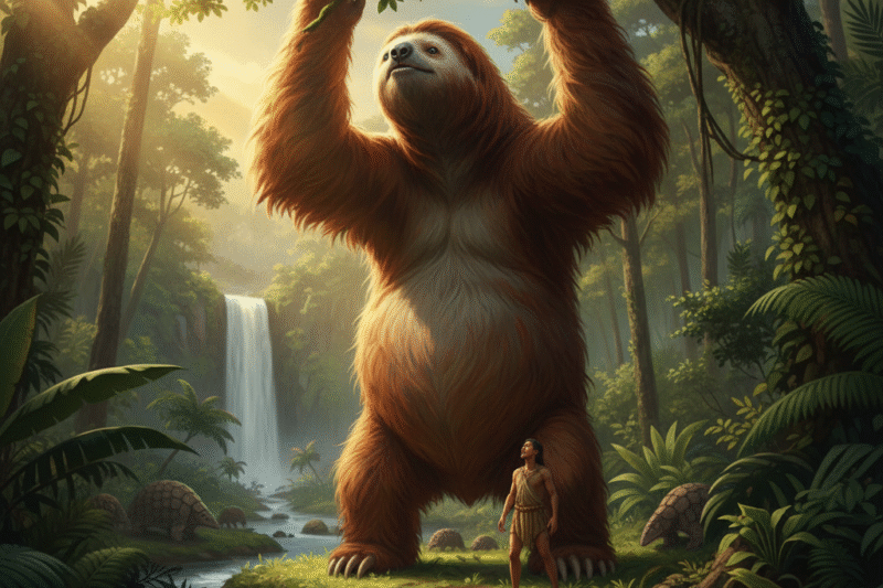 Megatherium: la bestia gigante que compartió la Tierra con los humanos hasta su extinción