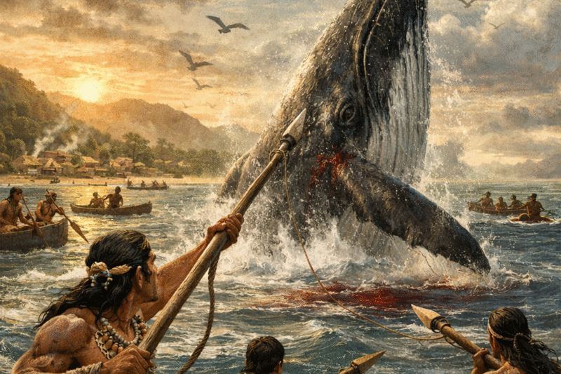 Evidencias de caza de ballenas hace 5.000 años en Brasil