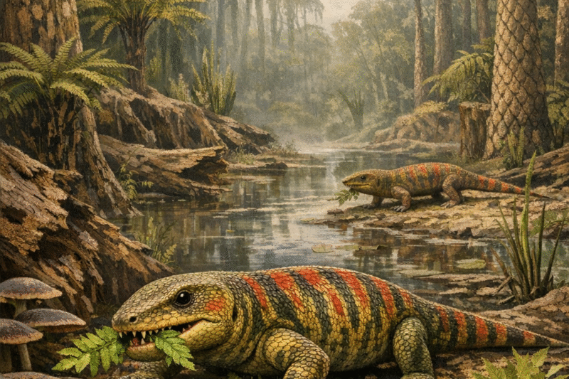 Tyrannoroter heberti: el pequeño “tirano” que transformó los bosques del Carbonífero